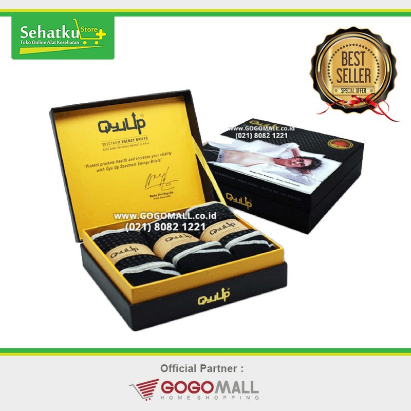 promo CELANA DALAM KESEHATAN PROSTAT QYU UP PREMIUM 3 PCS HARGA TERMURAH murah kualitas bagus