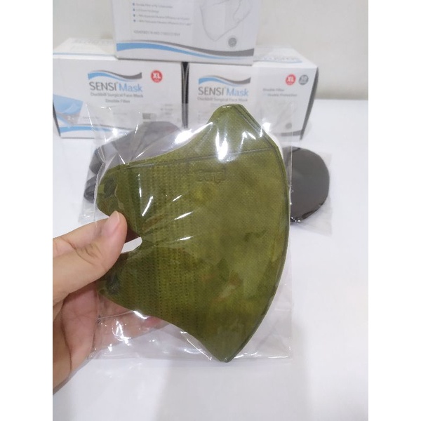 SENSI DUCKBILL XL MASK MASKER SENSI DUCKBILL UKURAN XL ECER PER 1 PCS