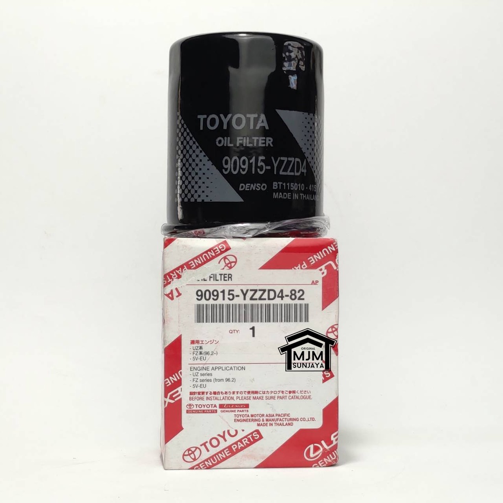 Oil Filter Saringan Oli TOYOTA Innova Reborn Bensin Diesel Fortuner VRZ VNT Vigo Hilux 90915-YZZD4-82 Inova