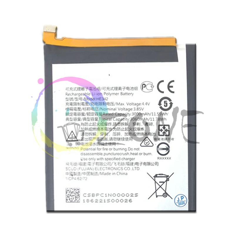 BATERAI BATTERY NOKIA 6.1 PLUS - NOKIA X6 HE342 - TA1116