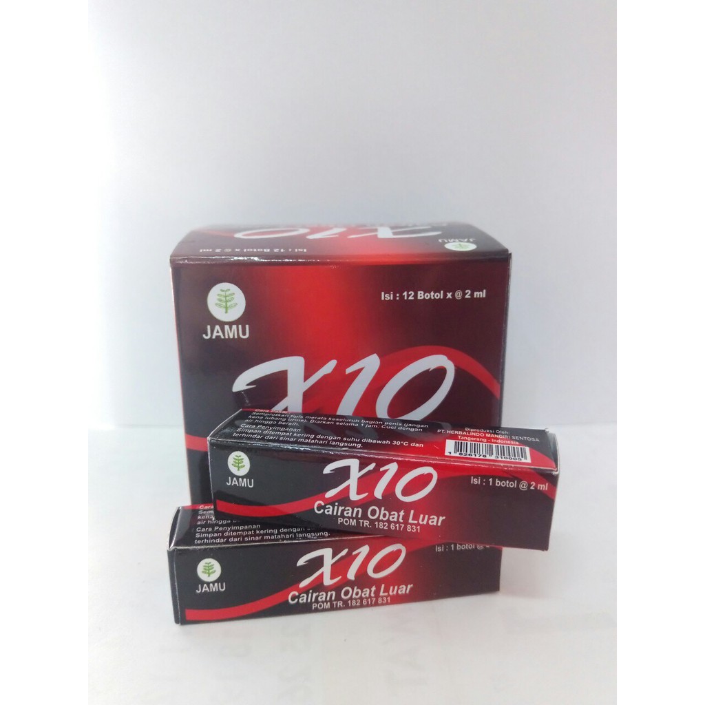 X10 Cairan Obat Luar untuk Pria [HERBAL SURYA]