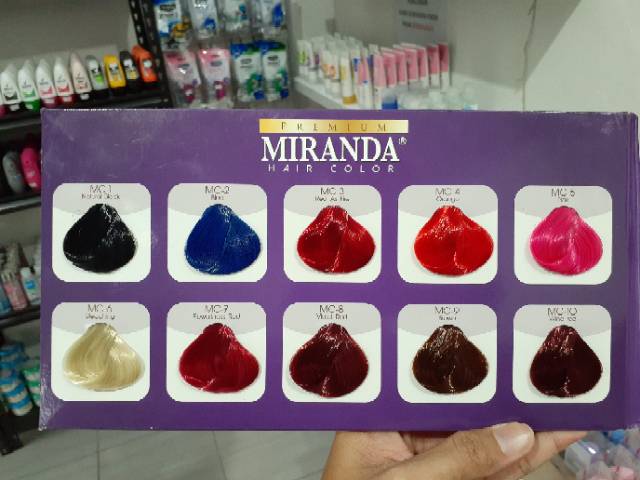 Miranda Hair Color 30ml - Pewarna Rambut