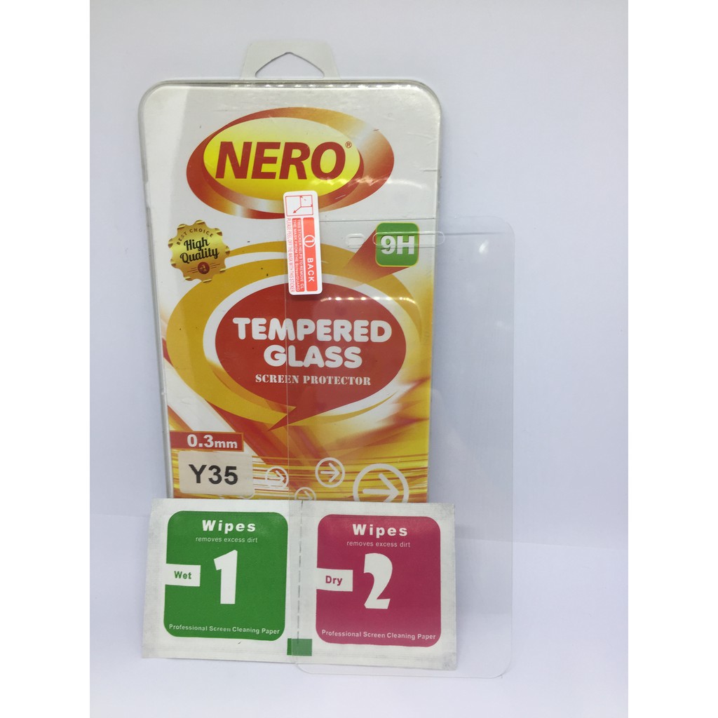 TEMPERED GLASS / ANTI GORES KACA VIVO Y35