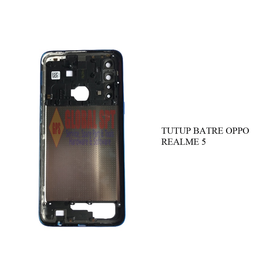 TUTUP BATERAI REALME 5 / TUTUP BATRE / COVER BATERE