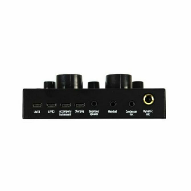 SOUNDCARD V8 BLUETOOTH AUDIO EXTERNAL SOUNDCARD LIVE ADAPTER V8