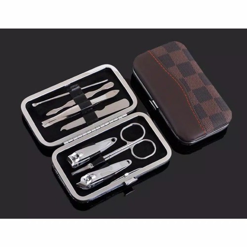 Manicure Pedicure Set 7 in 1 - Nail Care Alat Perawatan Dan Gunting Kuku Dompet