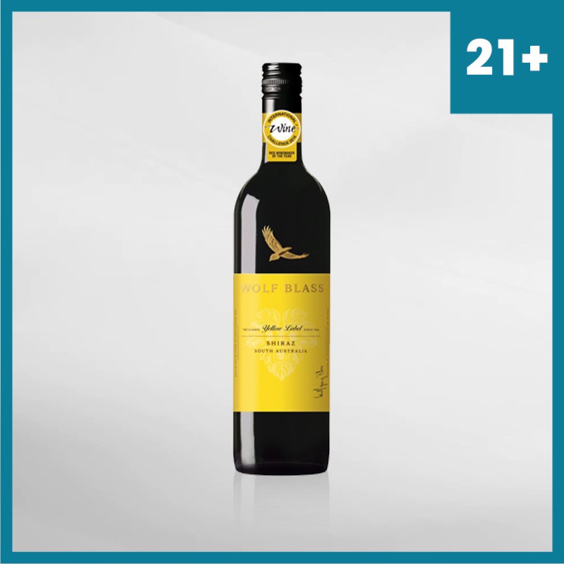 Wolf Blass Yellow Label Shiraz 750Ml ( Original &amp; Resmi By Vinyard )