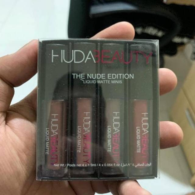 Huda Beauty Liquid Matte Minis - NUDE EDITION / LIp Matte / Lip Cream