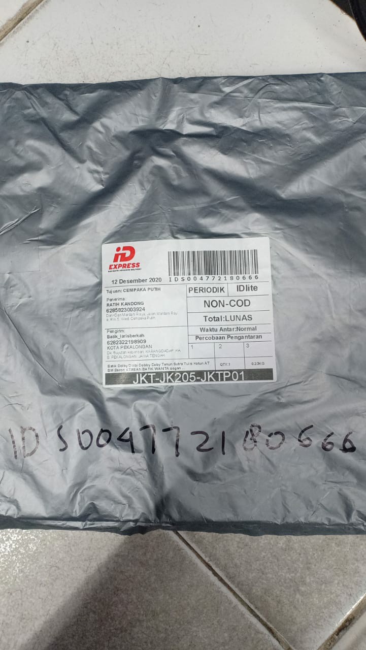 Batik Dolby Dolbi Dobby Doby Tenun Sutra Tulis Katun Atbm Baron Atasan Batik Wanita Sogan Srg308