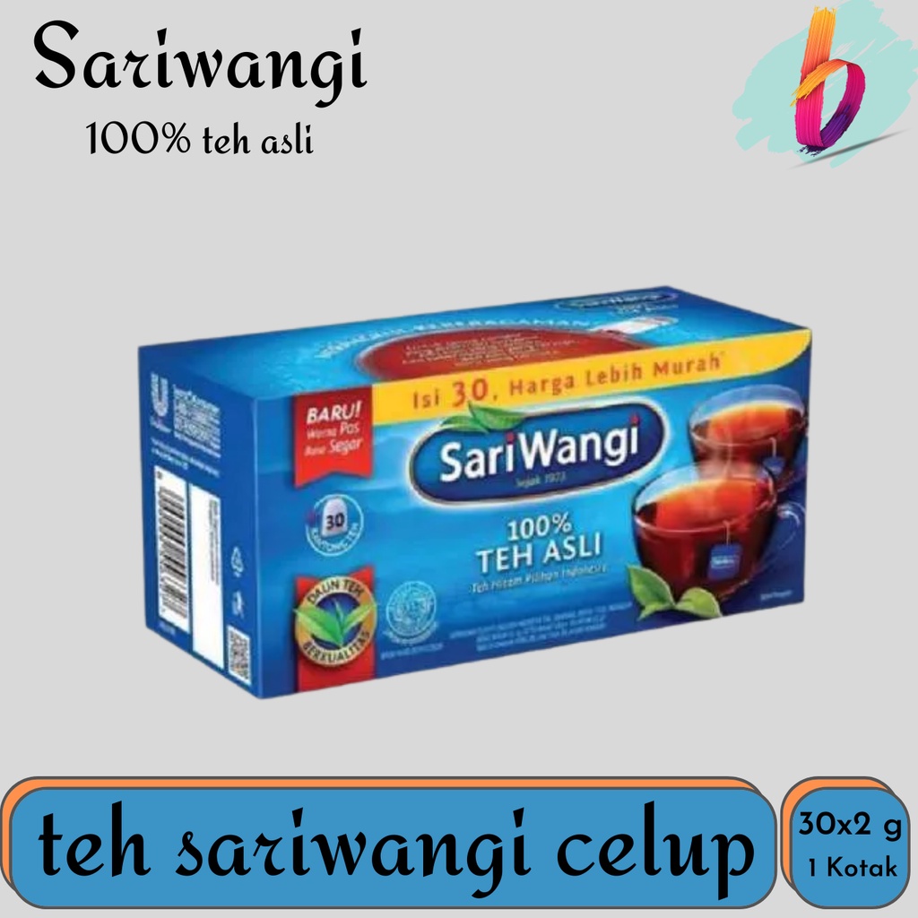 

Teh Sariwangi Celup isi 30 pcs