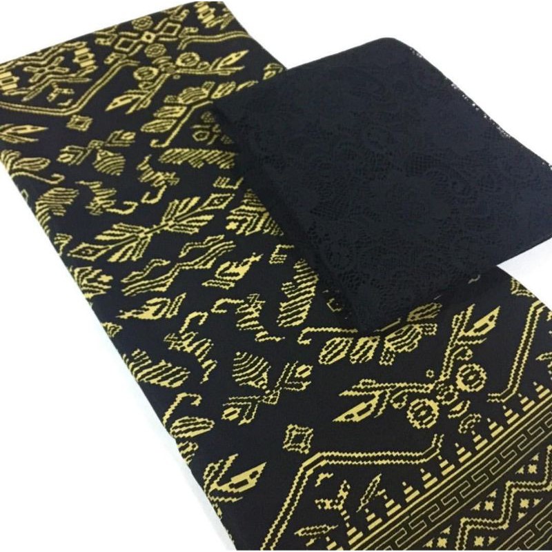 Set Kebaya brokat brukat kutubaru kutu baru putih pengantin akad bali jumbo seragam modern murah set