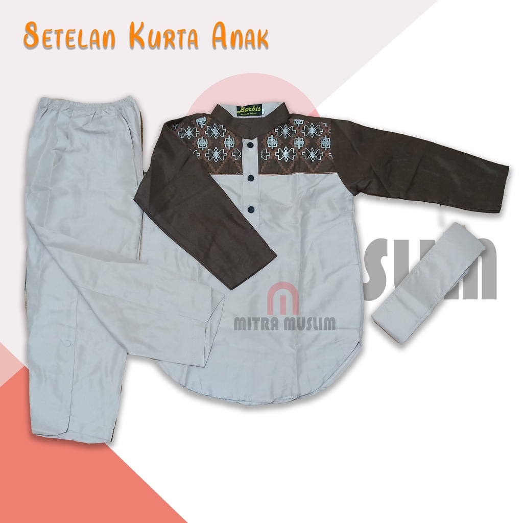 Baju Kurta Anak Laki Laki Setelan Koko Anak Laki Laki Umur 8 Sampai 13 Tahun