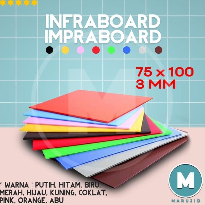 

Diskon Infraboard / Impraboard Putih 75x100 Tebal 3mm Beli Satuan Diskon