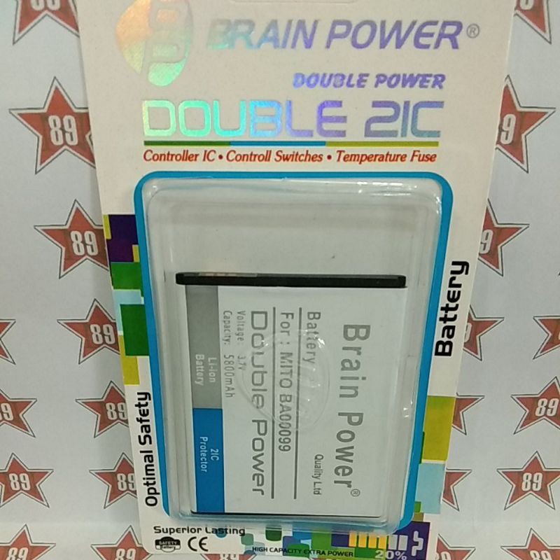 Battery batre Mito Ba00099 Brain power