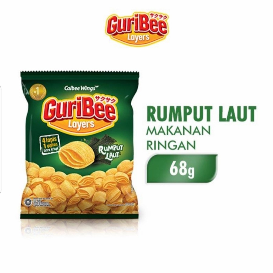 Jual Calbee Wings Guribee Layers Rasa Rumput Laut Gram Indonesia Shopee Indonesia