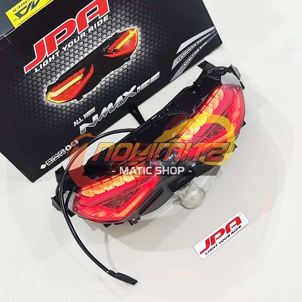 Stoplamp Lampu Rem Belakang Running LED 3 in 1 JPA Yamaha NMAX 2020