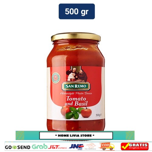 

San Remo Pasta Sauce Spicy Tomato & Basil 500gr