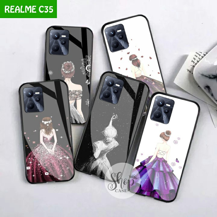 Softcase Glass Realme C35 - Case Realme C35 - case Realme C35 - kesing Realme C35 - softcase Realme 