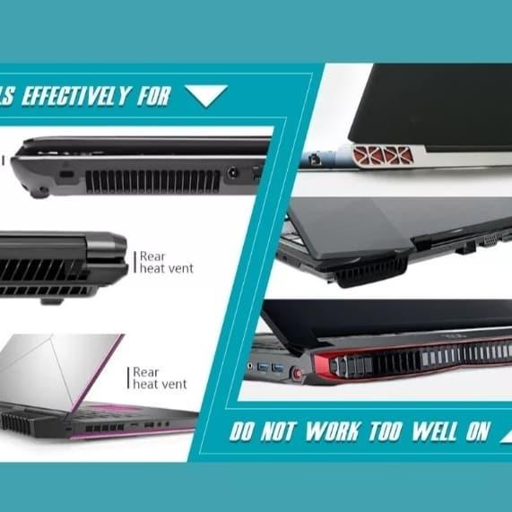 opolar fan cooler with temperature display for laptop notebook