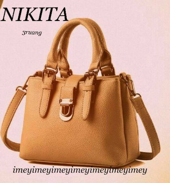 Tas sling bag nikita selot 3ruang /tas murah