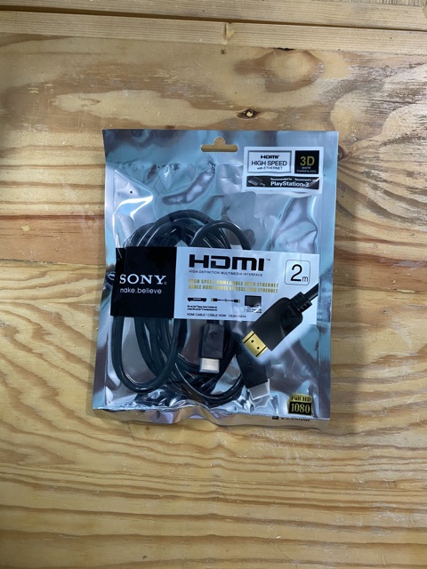 Kabel HDMI SONY 2M Male To Male Gold Plate 2 Meter HDTV 1.4V High Speed