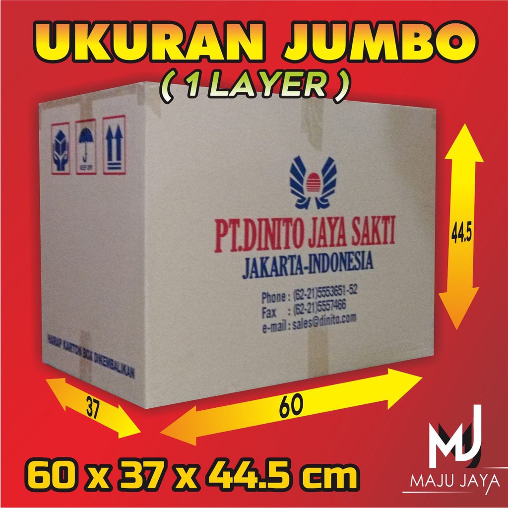 Kardus Bekas Besar Pindahan Kardus Packing Jumbo Besar Kardus Besar Dus Bekas Ukuran 60 x 40 x 40-39x40x53