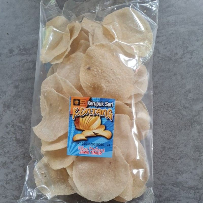 

Krupuk Sari Kentang mentah 200 gram