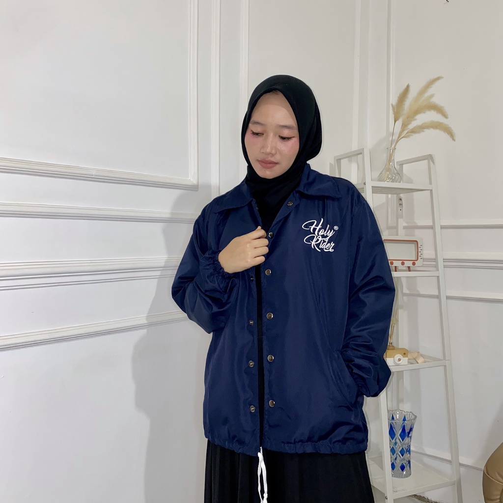 Coach Jacket holyrider MMXXI BORDIR  NEVY II Jaket Coach model winbacker