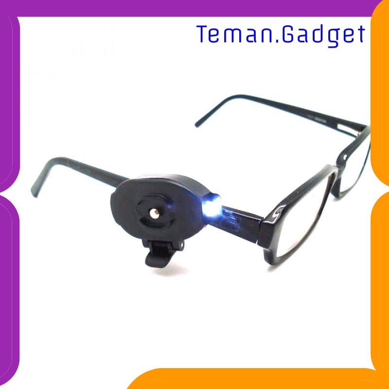 TG-IE097 TaffLED Lampu Baca LED Klip Kacamata Glasses Light 1Pcs ZMD00165