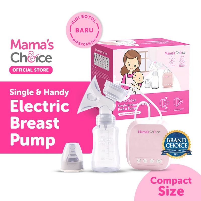 Mama's Choice Breast Pump Single &amp; Handy Electric / Pompa ASI Elektrik Mama's Choice