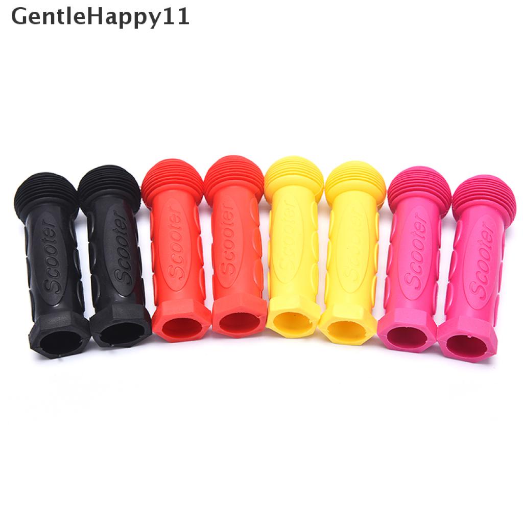 Gentlehappy 1 Pasang Grip Stang Sepeda / Skateboard / Skuter Bahan Karet Untuk Anak