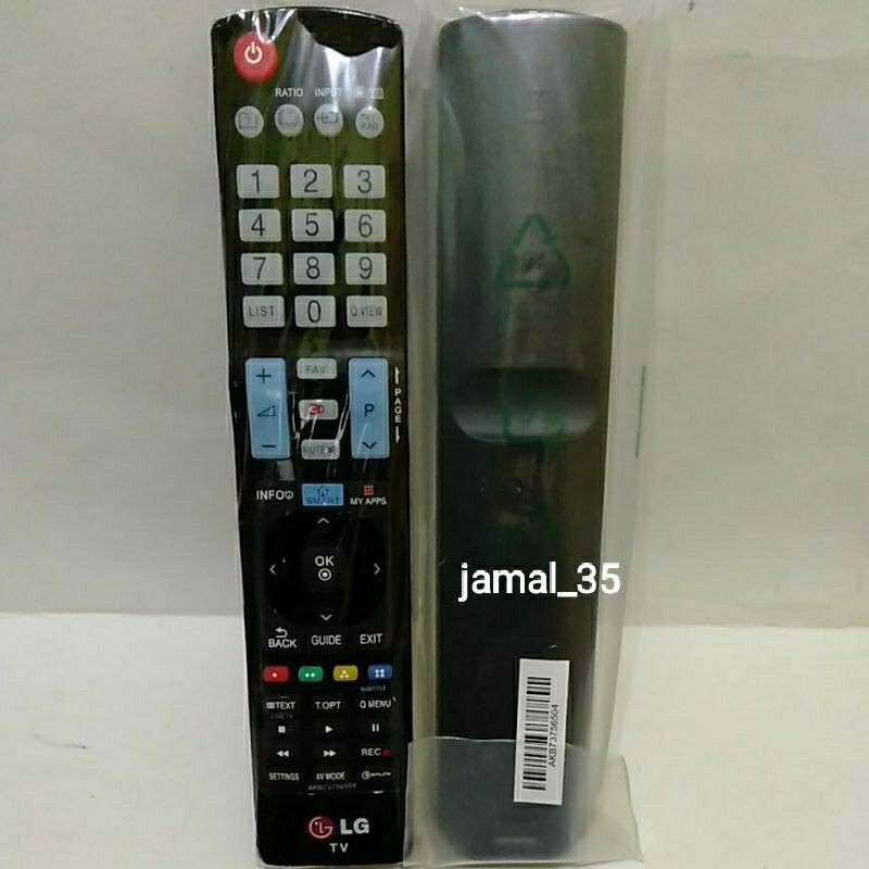 REMOTE REMOT TV LG SMART LED LCD HDTV 3D AKB73756504 ORIGINAL ASLI