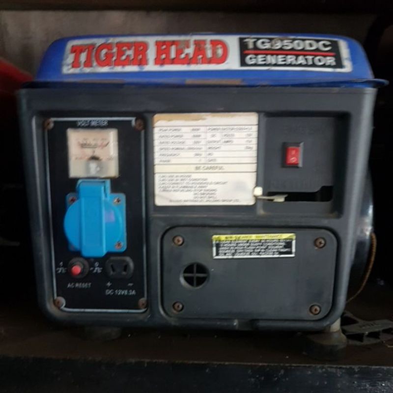 Tiger TG950 Generator Bensin Portable Rendah Getaran dan Emisi