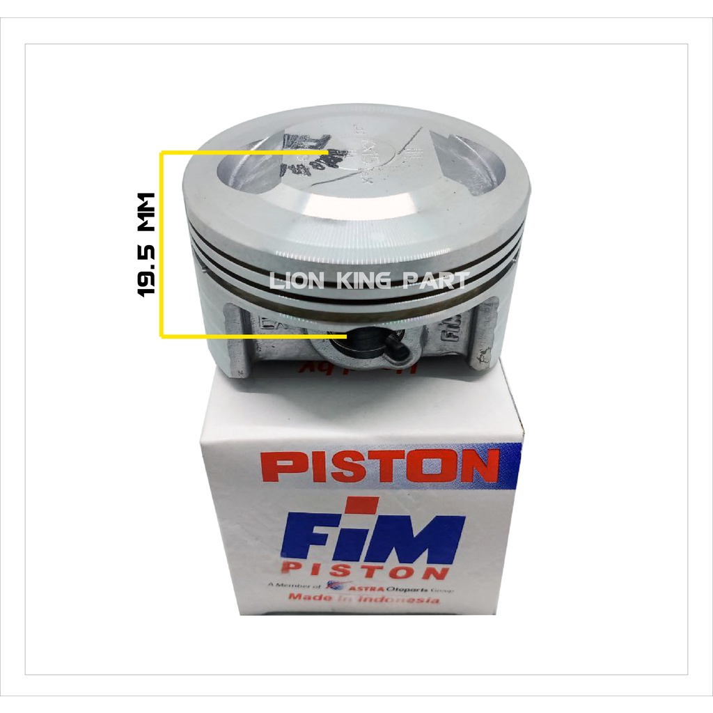 PISTON KIT KLX BORE UP FIM29 FIM 29 PIN 14-3