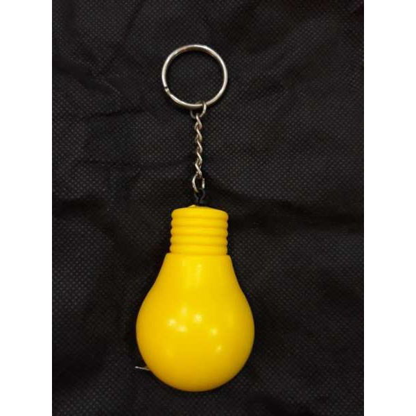 Gantungan Kunci Meteran Lampu / Keychain Lampu Key Chain Alat Pengukur 1 Meter Multifungsi Souvenir