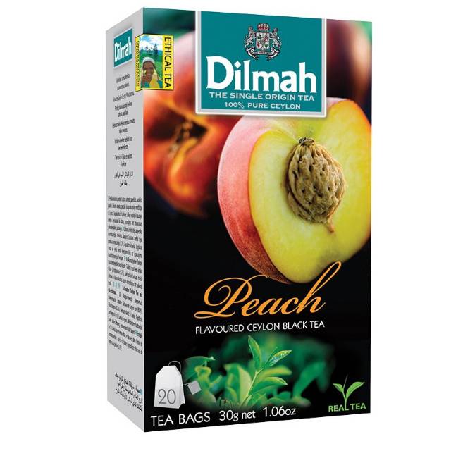 

Dilmah Peach (20 Tea Bags) - Teh Celup