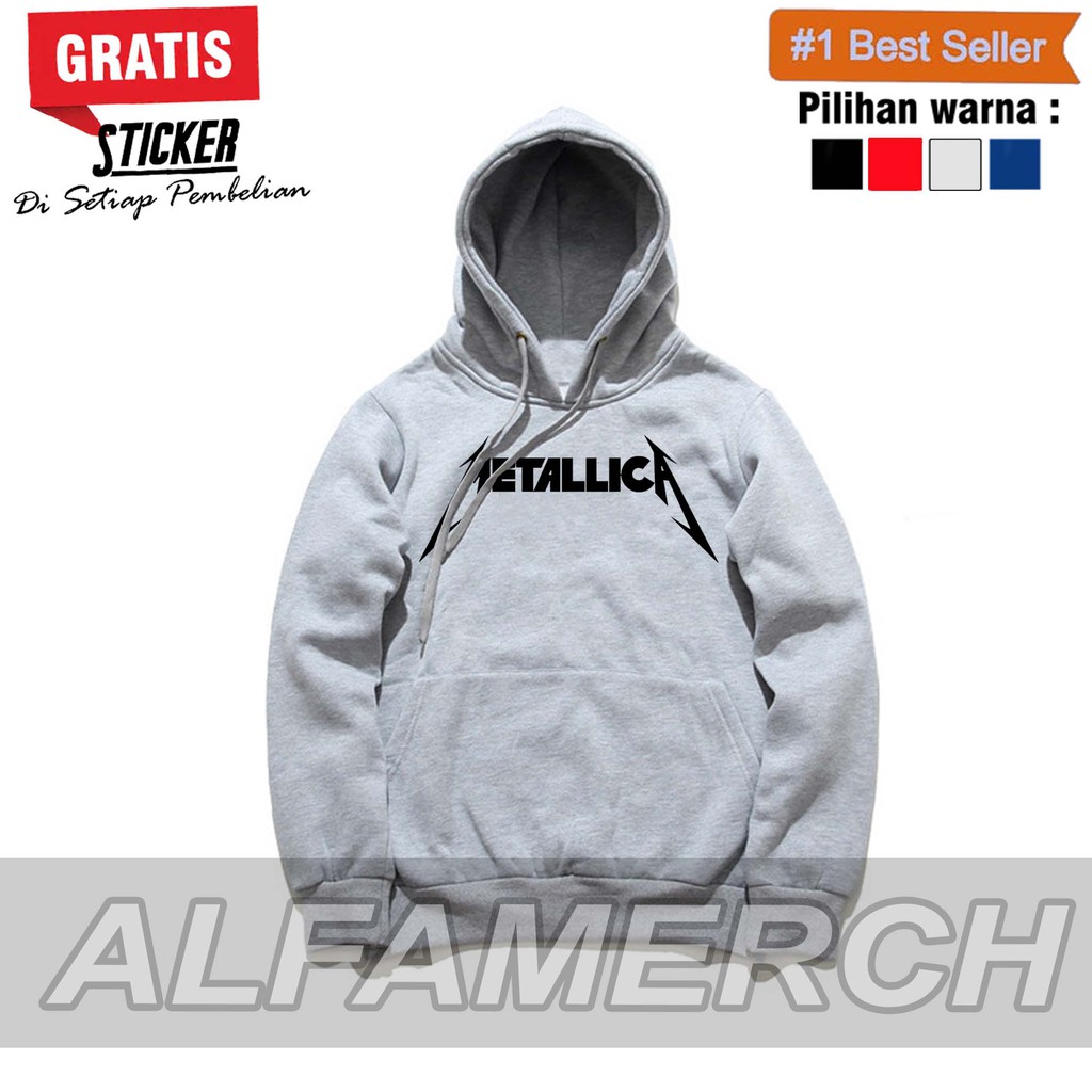 Jaket Sweater Hoodie METALLICA METALICA Keren Pria Dan Wania Distro DIAMOND STORE
