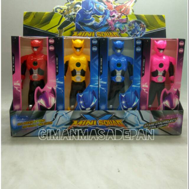 MAINAN ROBOT MINI FORCE / FIGURE MINI SQUAD