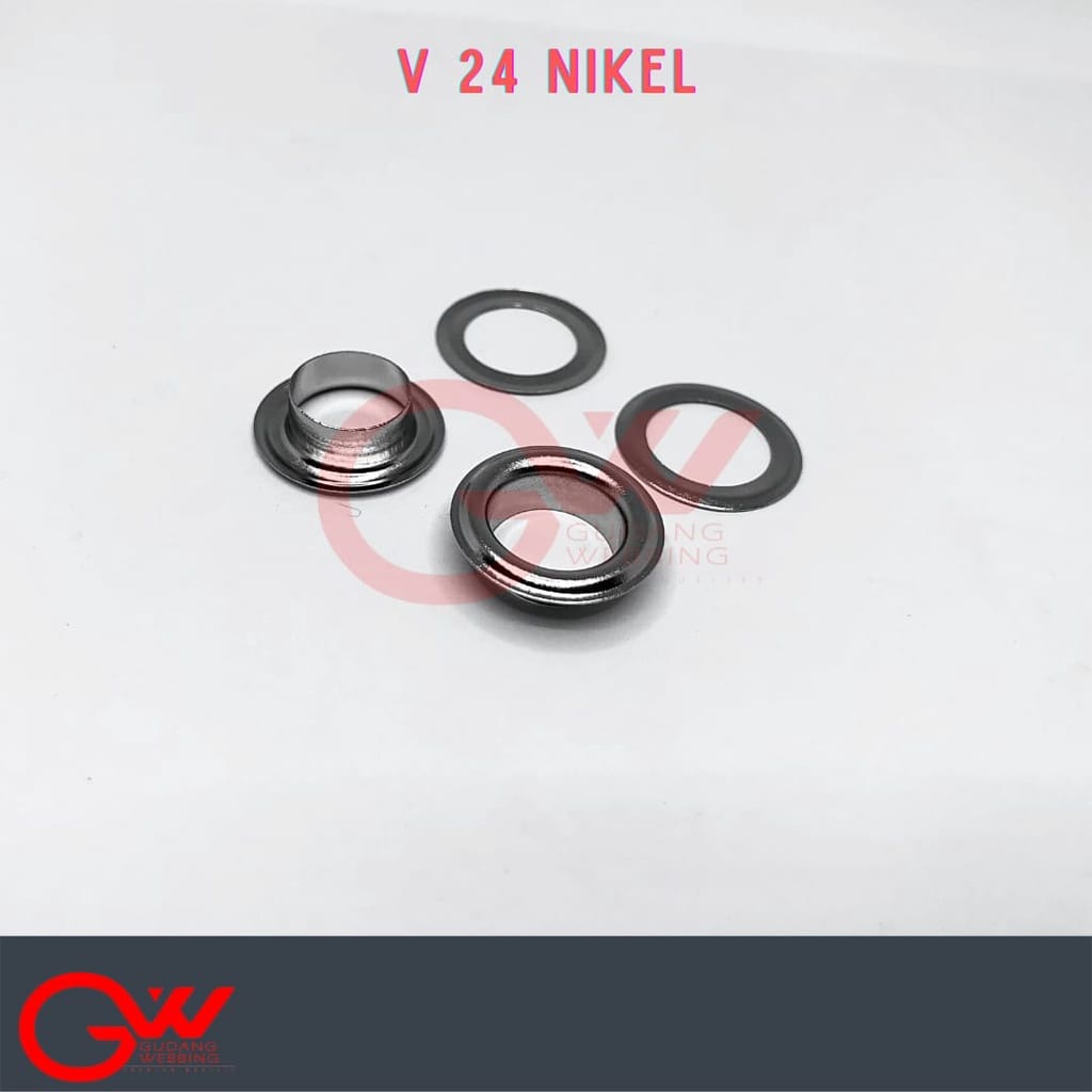 MATA ITIK / MATA DOMBA / V 24 NIKEL (10Gross)