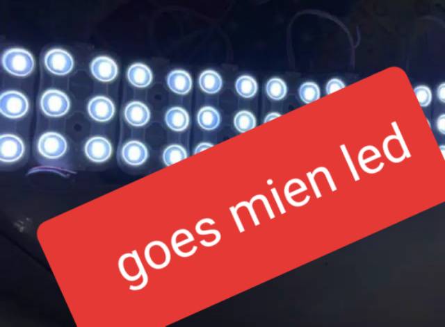 Led modul 6540 6 led  (2 x 3) 12 volt