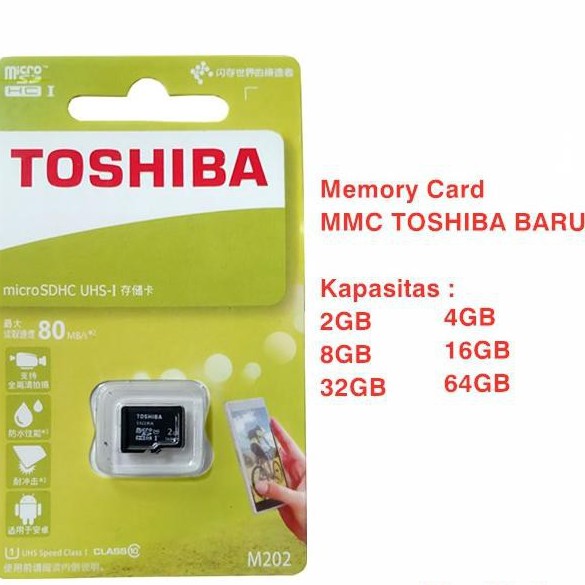 MICRO SD TOSHIBA 8 GIGA