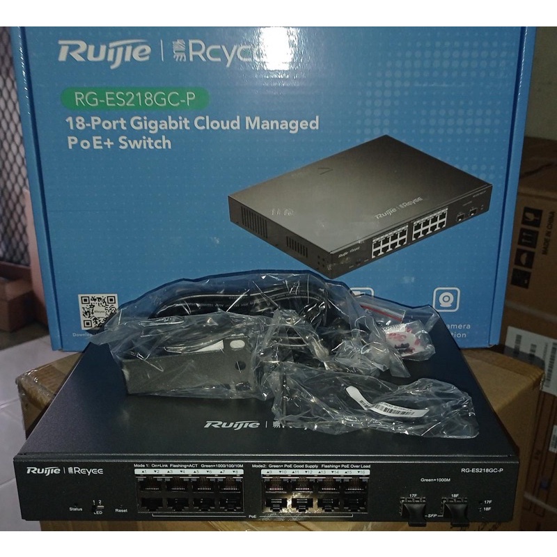 Ruijie Reyee RG ES218GC-P 18port Gigabit Smart poe switch