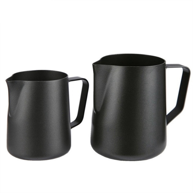 Pitcher Susu Kopi Espresso Latte Bahan Stainless Steel Anti Lengket Untuk Barista