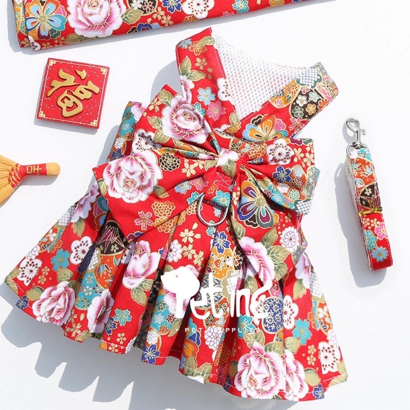 Keiko Kimono Japan dress harness set