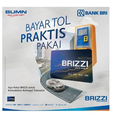 KARTU BRIZZI | KARTU TOLL BRI | KARTU E-MONEY DARI BRI | KARTU ETOLL BRIZZI BRI | KARTU TOL BRI BRIZZI