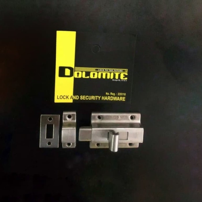 [BISA COD] Grendel Selot Pintu/ Jendela Stainless 2 Inch Dolomite, LIMITED