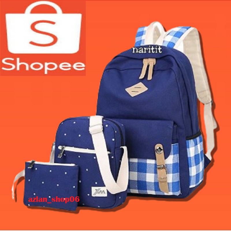 AZLAN_SHOP06 - TAS ANAK SEKOLAH PEREMPUAN TERBARU 2021 / TAS WANITA TAS SEKOLAH ANAK SD SMP SMA COD