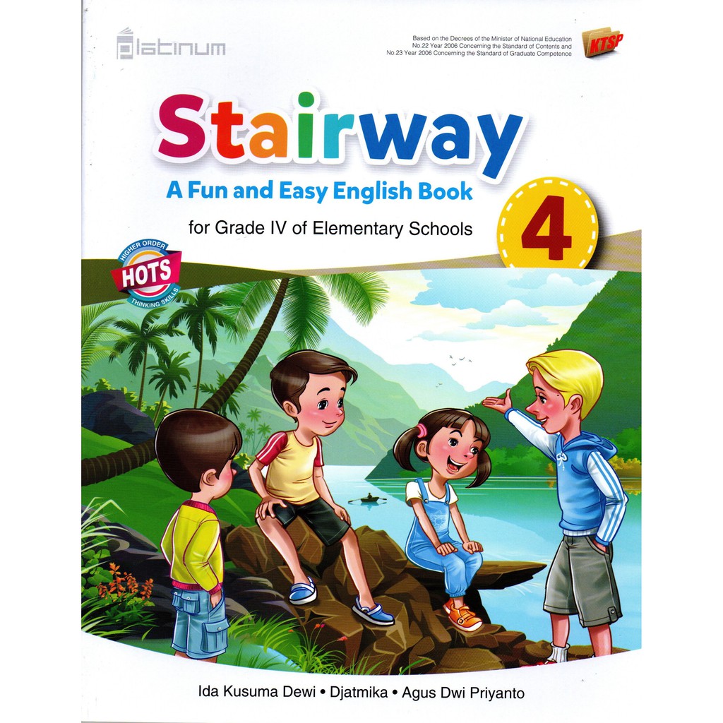 Stairway Buku Paket Bahasa Inggris Sd Mi Kelas 1 2 3 4 5 6 Shopee Indonesia