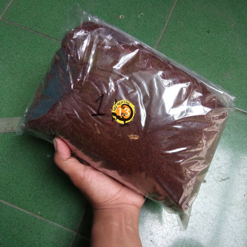 COCOPEAT 1KG media bertelur reptile dan alas tarantula, kalajengking dll