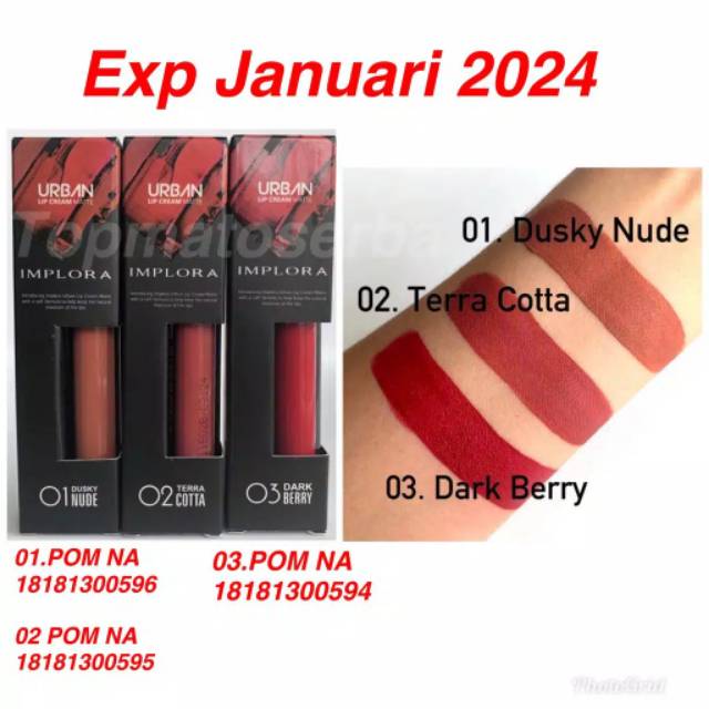 [READY] IMPLORA MATTE LIP CREAM